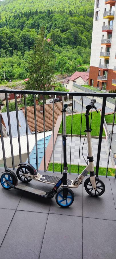 Belle View Sinaia-Free Parking Apartment Bagian luar foto